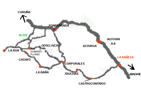 Casa rural Carriles romanos